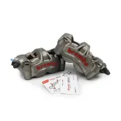 【BREMBO】M50 輻射卡鉗  灰底紅字 100mm 豐年俐公司貨