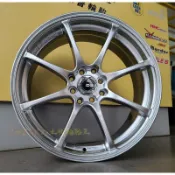 土城輪胎王 DG RS 17吋鋁圈 4/100 4/114.3 輕量化 放射 多爪