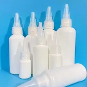 【附發票】尖嘴瓶 PE白色塑膠瓶 分裝瓶 分裝罐 尖嘴瓶 擠壓瓶 塑料瓶 醬料瓶 顏料瓶 塑膠瓶 量杯 尖嘴頭 試用瓶