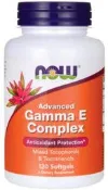 Now 混合生育酚/生育三烯酚 120粒 Gamma E Complex