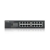 【ZyXEL 合勤】昌運監視器 GS1100-16 V3(GS1100-16v3) 16埠乙太網路交換器(以新款GS1100-16S出貨)