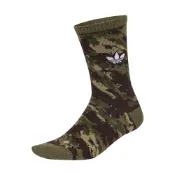 Adidas Camo Cr S 2P 綠迷彩色 兩入 三葉草 運動 休閒 長襪 中筒襪 KS9434