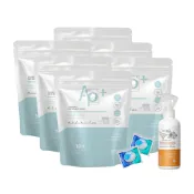 【官方直營】【植淨林】抗菌防蟎Plus+濃縮洗衣膠囊 6入 贈安睡驅蟎織品噴霧200ML