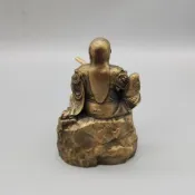 🌟臺灣熱賣🌟純銅黃銅紫銅玄天上帝擺件真武大帝銅像北極真君玄武神像裝飾擺件 關聖帝君 中壇元帥 武財神 招財 招財擺飾