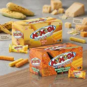 【MOMOGI】空心玉米棒 盒裝 印尼零食 起司風味 印尼餅乾 Jagung Bakar Keju  20入x4.5g