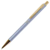 DAKS 日本製經典品牌圖騰LOGO Sailor 按壓式原子筆(天空藍/黑色0.7MM筆芯)
