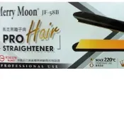 贈髮夾 熱銷品 Merry Moon JF-58沙龍專用 中大版 消光霧黑 陶瓷釉離子夾    特別優待中