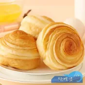 【昊鼎水產】陀螺可頌堡／約72g／陀螺堡／丹麥堡／可頌堡／丹麥可頌／可頌麵包／手撕麵包／冷凍麵包／冷凍可頌／早餐／可頌