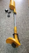 二手中古除草機主機+電池和備用牛津繩x1其他配件請自備)二手充電式割草機除草機修草機  每批二手中古的主機