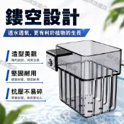 隔日到貨+免運🚚 水培定植籃 固定盆 魚缸掛籃 壁掛水培盆 水族造景 生態缸 水陸缸 鬥魚 孔雀魚 魚菜共生 黃金葛