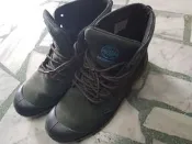 福利品 正品 Palladium Waterproof 藍標防水系列 防水靴 防水牛巴戈靴 - 黑(UK8.5)