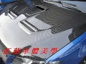 《虹藝車體》07-10年 三菱 LANCER FORTIS 鯰魚頭 改 EVO X EVO10代 輕量化 碳纖維 引擎蓋