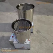 蔬菜脫水機一次10斤小型甩菜機脫油機菜餡脫水肉類脫水食品甩干機（運費咨詢客服y)