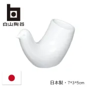 白山陶器 日本白鳥牙籤罐