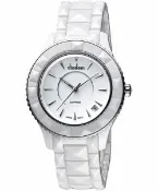 大高雄鐘錶城 Diadem 黛亞登 7D5132SS 菱格白陶時尚腕錶/白面40mm｜樂天領券現折★全館特惠中★指定刷卡回饋10%