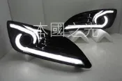 oo本國之光oo 全新 FORD 福特 14 15 16 17 FIESTA 嘉年華 LED 光柱 日行燈 方向燈