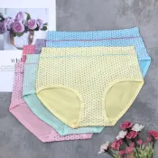 《魔點子Mordenco》糖果色系水玉點點內褲 腰圍26~30吋 天然纖維 貨號1111