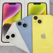 ┃iPhone 14┃128GB 256g 黑/黃/藍/白/紫 6.1吋瀏海螢幕 iphone14二手機 i14