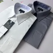 G2000短袖襯衫男 白色商務襯衫 夏季透氣 免燙抗皺 尖領正裝 上班工作襯衫 台灣現貨 快速出貨