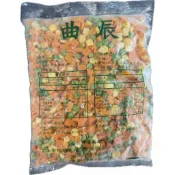 【勝藍】曲辰三色豆1000g±15g/冷凍蔬菜/玉米粒/青豆仁/紅蘿蔔丁