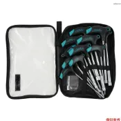 PENGGONG 11件T型手柄套筒扳手 手動工具 加長六角套筒螺母扳手 包含4mm,5mm,5.5mm,6mm,7mm