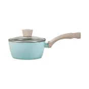 【CorelleBrands 康寧餐具】SNAPWARE 鈦輕量不沾單柄鍋18CM(IH爐可用)