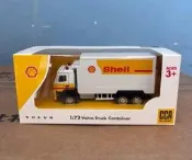 全新未拆封CCA正版授權沃爾沃Shell油罐車模型，1:72
