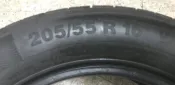 【優質輪胎】馬牌CPC5_205/55/16_兩條17年六成新(胎紋約4.1mm_205-55-16)三重區