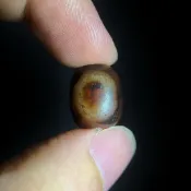 阿卡 日月星辰天珠 / 寶源天珠 桶珠手串 天珠圖騰 DIYdiy設計配件 天然瑪瑙玉髓礦石 藏傳佛教