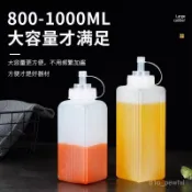 🔥桃園出貨-大口徑擠壓瓶塑料擠醬瓶商用級果醬瓶冰粉擺攤瓶醬料瓶奶茶店