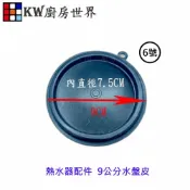 KW廚房世界 《9公分水盤皮》 五聯 各廠牌熱水器適用 熱水器配件【APP滿額下單10%點數(單一帳號最高1000點)】9/30止