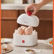 【公司貨 免運】蒸煮一體煮蛋器多功能早餐機蒸蛋器蒸包蒸雞蛋羹美規英規蒸汽