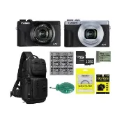 【Canon】PowerShot G7X Mark III G7XM3+鋼化貼+保護鏡+副電+空氣球+128G+魔毯+9262相機包(公司貨)