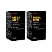 【GNC 健安喜】男性綜合維生素食品錠 60錠/盒x2入組(高單位B群/增強體力/鋅/精胺酸/南瓜籽萃取物/上班族))