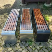 (店+)【TRANTE特蘭德】台灣現貨 公園椅 公園椅戶外長椅 室外椅 戶外休閒椅 庭院椅 塑木長條凳公園椅  免運