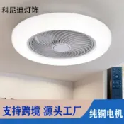 港灣小站 【北歐簡約】風扇燈 吸頂燈 隱形風扇燈 LED風扇燈 馬卡龍色系 兒童房燈 客廳燈 臥室燈 餐廳燈 靜音節能 三段調光調色