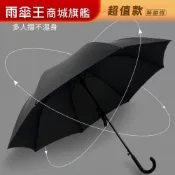 雨傘王 商城旗艦 | 30吋 皮革自動直傘 超大傘面 抗強風 自動傘 長傘 防潑水 BigPurple超值傘款無維修