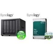 【PChome 24h購物】〈鈔省價〉Synology DS925+ 4Bay NAS+HAT3320 PLUS 20TB NAS硬碟(X2) R99N