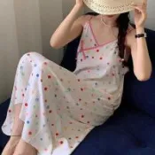 【韓國K.W.】韓國空運輕棉麻迷漾性感高品質免穿搭洋裝(小香風/輕量涼感/洋裝/休閒/日系/通勤/渡假)