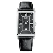 Hugo Boss Black簡約流線時尚錶/H1512385