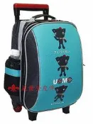 【 補貨中缺貨葳爾登】UNME拉捍小學生書包,超輕背包,兒童拉桿旅行箱,登機箱,型號3308布面藍