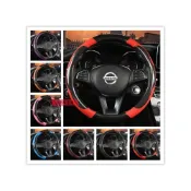 (店+)日產方向盤套 碳纖維卡夢  MArch LIVINA TIIDA SENTRA KIcks xtrail TEana把套