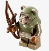LEGO 樂高 星球大戰 人仔 SW508 小熊村 Ewok Warrior 戰士 10236