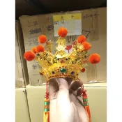 「華誠」五佛冠 五佛帽 神明帽 觀音佛祖 觀音菩薩 地藏王 眾多神明用 特價回饋 數量有限 買到賺到  合金五佛冠