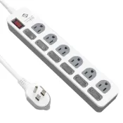 (店+)【WEITIEN 威電】WEITIEN威電 CK3762 電源延長線 7開關6插座 6尺 9尺 12尺 過載斷電保護 防雷擊 防突波