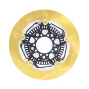 【NCY】N-26 JET S 千年之眼浮動碟 260mm/金鈦-ABS版