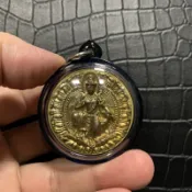 HANUMAN泰國佛牌 龍耐 瓦瑪哈踏 2550 大法會  澤度金天神（沙維屬） 中模 （獨立編號）
