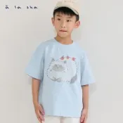 a la sha 親子裝 圓滾滾蘋果貓童裝