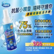 【現貨附發票】淨精靈 抗菌小精靈 酒精噴霧乾洗手劑 100ml /瓶