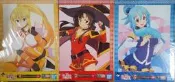 【代理版 全新現貨 3款合售】 一番賞 為美好的世界獻上祝福! 美好世界 劇場版 紅傳說 D賞 惠惠 阿克婭 附襯版海報